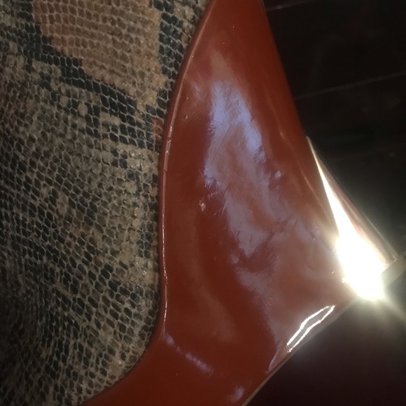 Snakeskin wedges - Picture 3 of 3